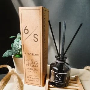 6perscent’s designer’s Reed Diffuser Series with reeds included (50ml)