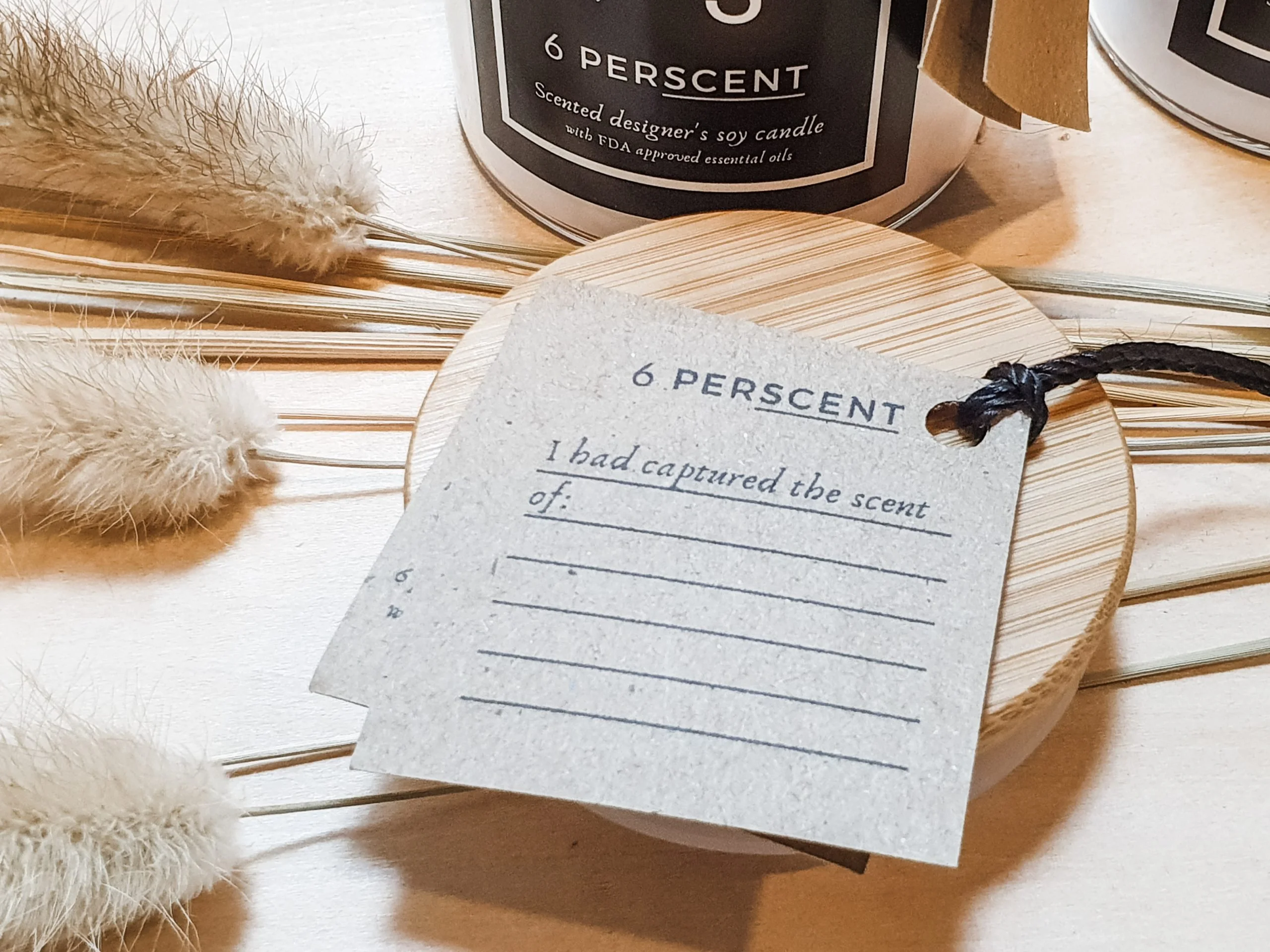 Single scent Scented soy candle by 6perscent - Image 9