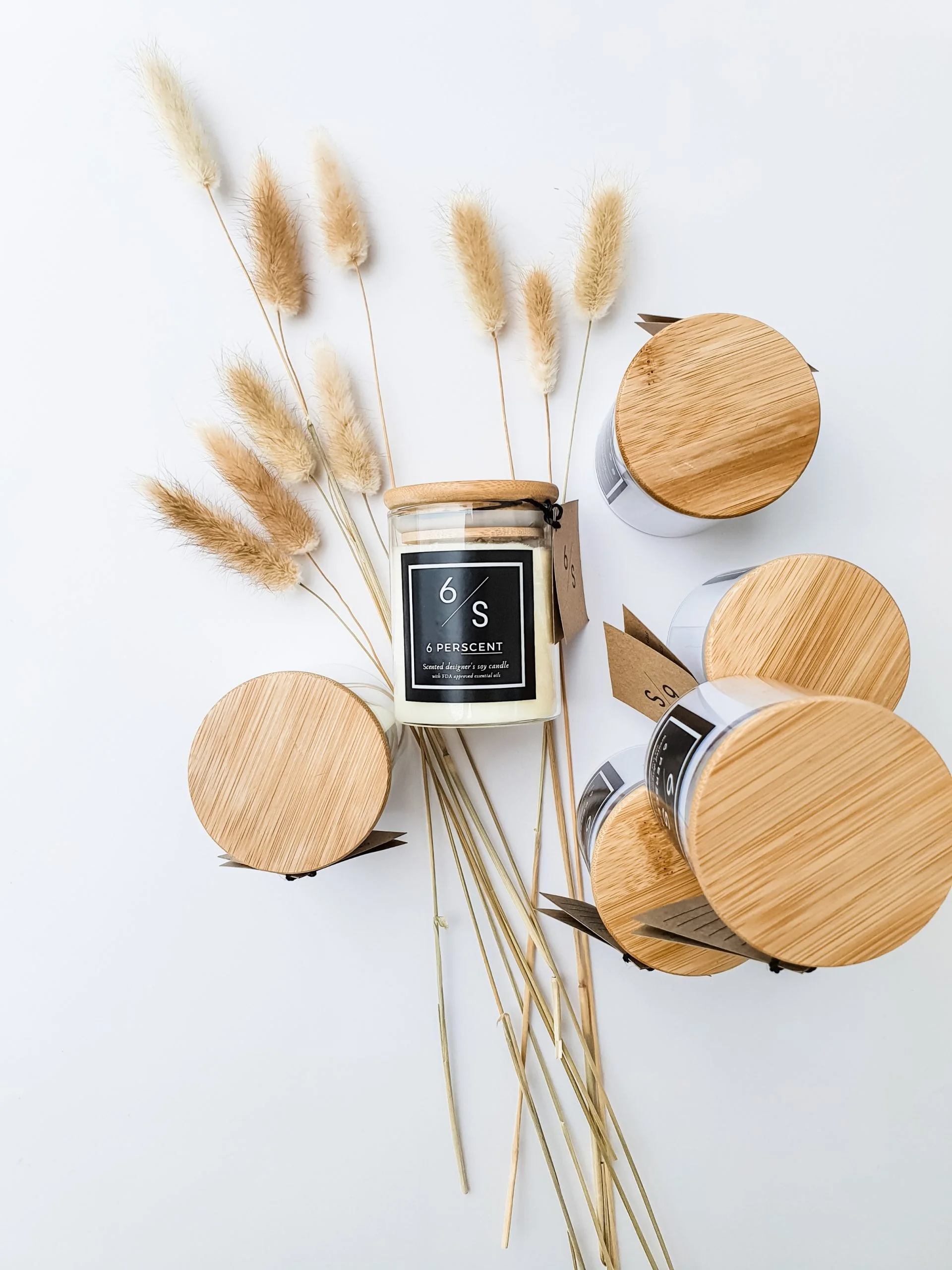 Single scent Scented soy candle by 6perscent - Image 4