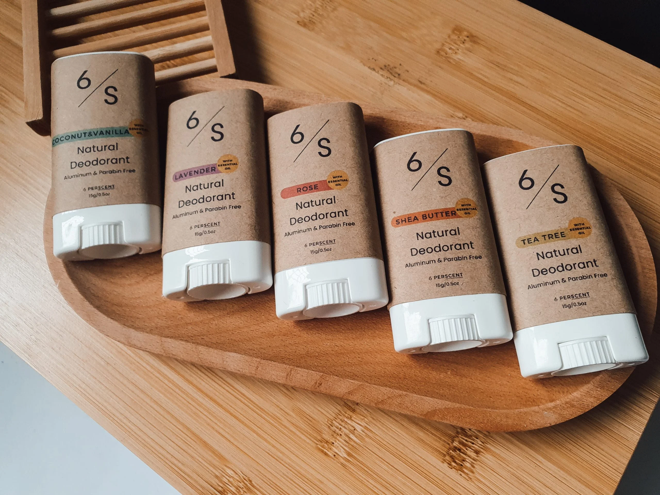 Natural Deodorant 15g - Aluminum & Paraben Free by 6/SCENT - Image 3