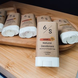 Natural Deodorant 15g – Aluminum & Paraben Free by 6/SCENT