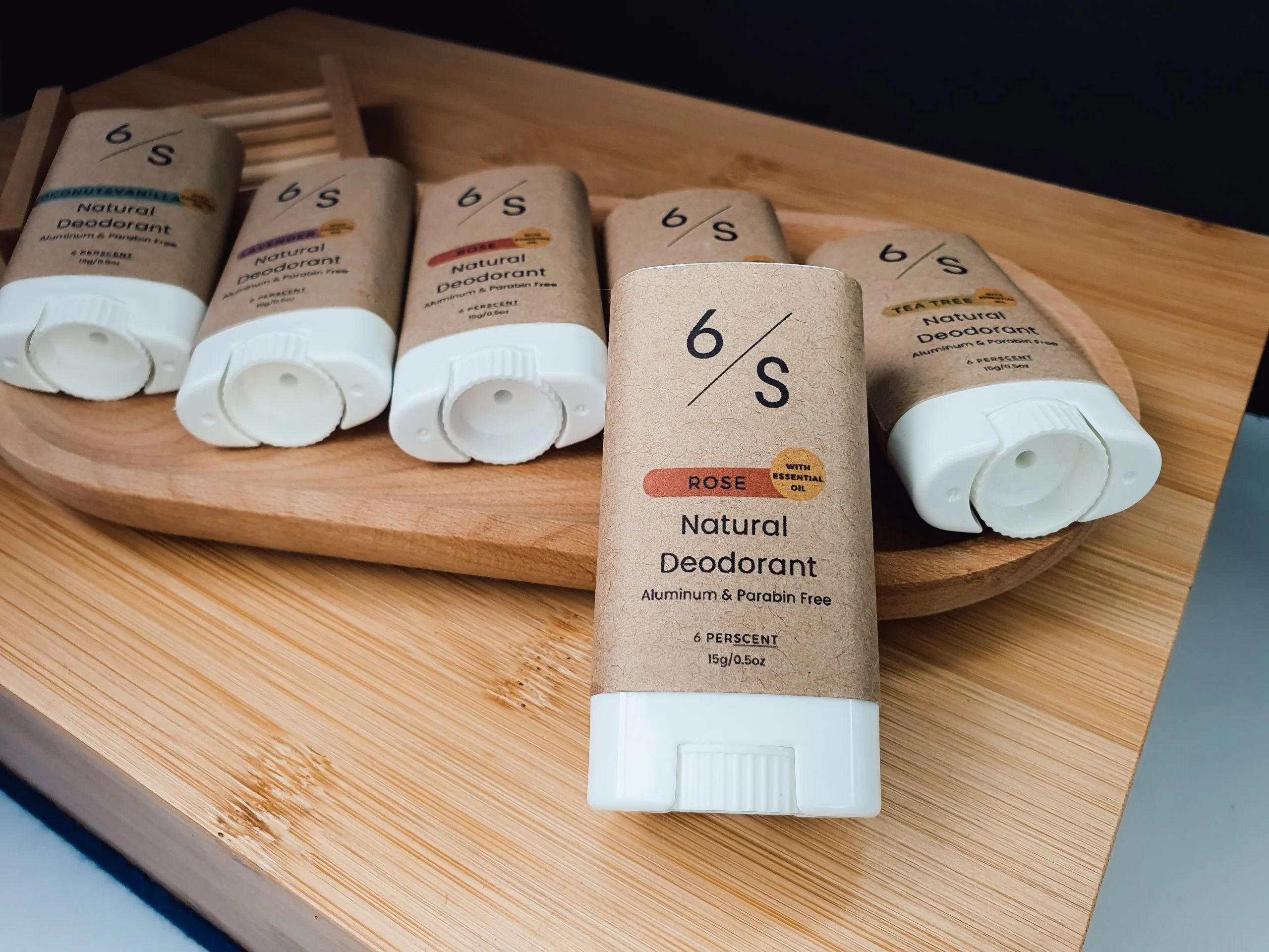 Natural Deodorant 15g - Aluminum & Paraben Free by 6/SCENT - Image 2